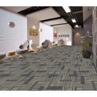 辦公室方塊地毯條紋 桌球室走廊地毯環保酒店滿鋪寫字樓地毯