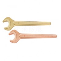 供應河北中泊防爆德式單頭呆扳手，敲擊呆扳手，彎柄敲擊呆扳手