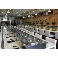 武漢回轉(zhuǎn)麻辣燙設備 旋轉(zhuǎn)小火鍋輸送帶行情預測