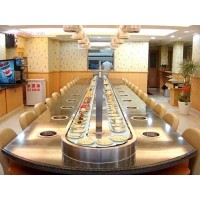 揚州旋轉小火鍋輸送帶 旋轉麻辣燙設備詳細說明