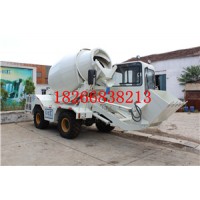 移動卸料攪拌車 罐車參數(shù) 自動上料攪拌車 質(zhì)量保證