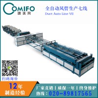 廣州康美風全自動風管生產七線/風管生產線/風管加工機械