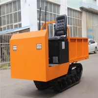 產地直發小型履帶車果園運輸機1T座駕履帶車