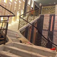 曲阜這樣設計的銅樓梯雕花護欄美呆了