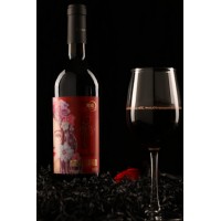 翁虹代言紅酒品牌緋虹絲路酒莊赤霞珠干紅葡萄酒750ml