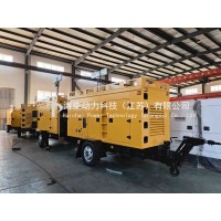 東方紅lr4m3lr15柴油發電機組移動拖車款