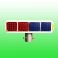 一體式太陽能爆閃燈 太陽能四燈爆閃燈交通警示燈生產(chǎn)廠家