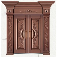 河北酒店銅門廠家安裝，河北店鋪銅門生產廠家安裝