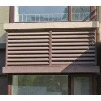 鋅鋼空調(diào)外機(jī)保護(hù)罩生產(chǎn)廠家，河北任丘子軒金屬百葉窗