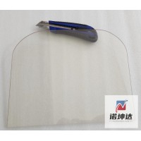 定制拱形壁爐玻璃，橢圓形壁爐玻璃，異形真火壁爐玻璃，顆粒爐