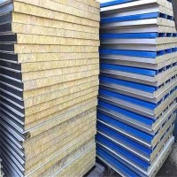 彩鋼夾心巖棉復(fù)合板和彩鋼泡沫復(fù)合板實體廠家